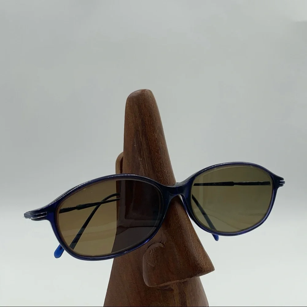 Vintage Safilo Blue Oval Sunglasses Frames